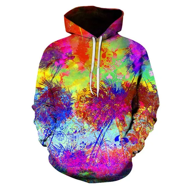 3d print Hot Sale Abstract painting Hoodies