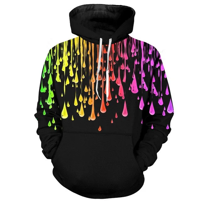 3d print Hot Sale Abstract painting Hoodies