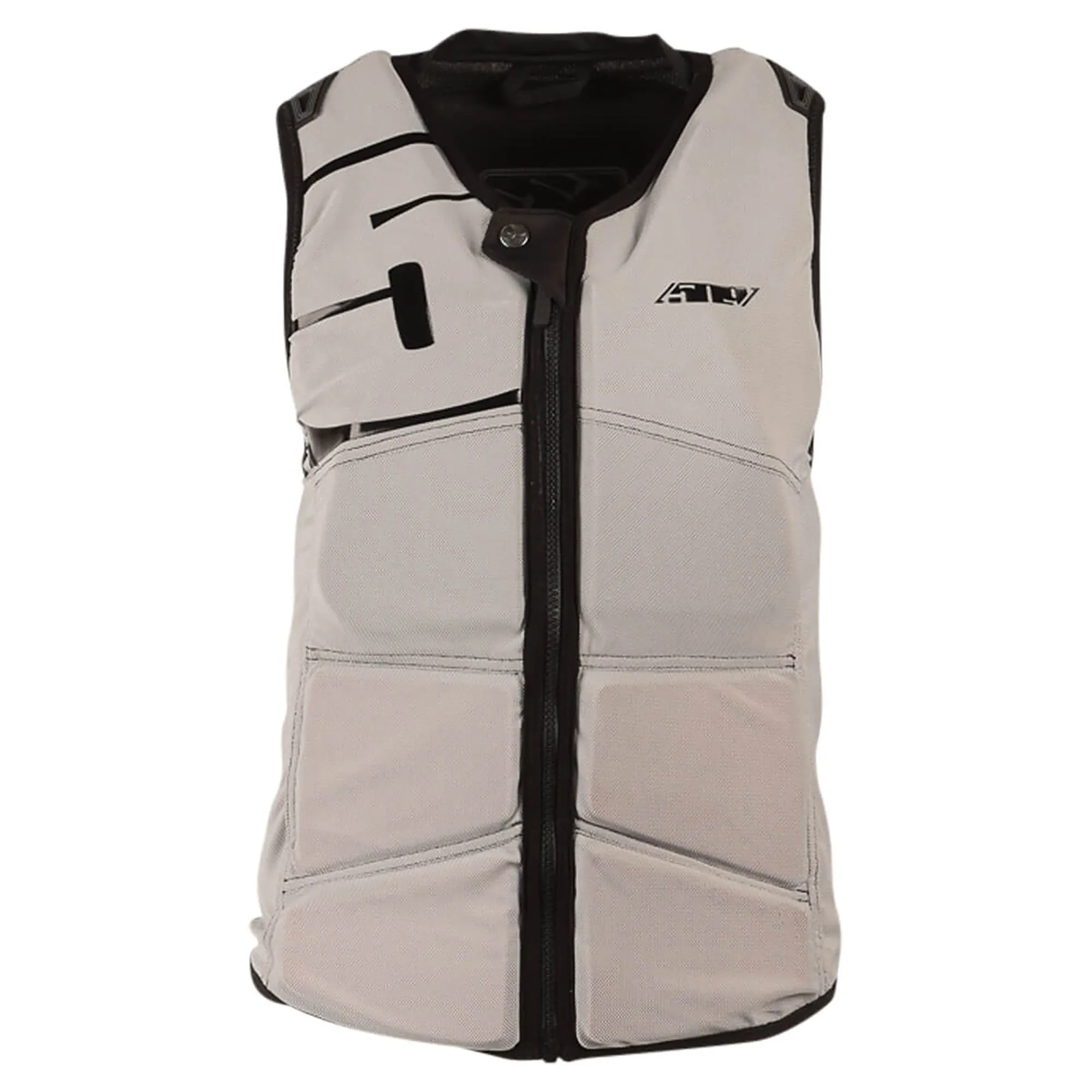 509  Womens Grey R-Mor Protection Vest Sleeveless Chest Back Protection Stretch