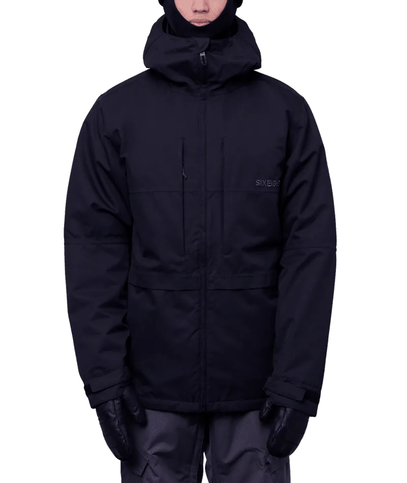 686 Smarty 3-In-1 Form Snowboard Jacket Black 2024