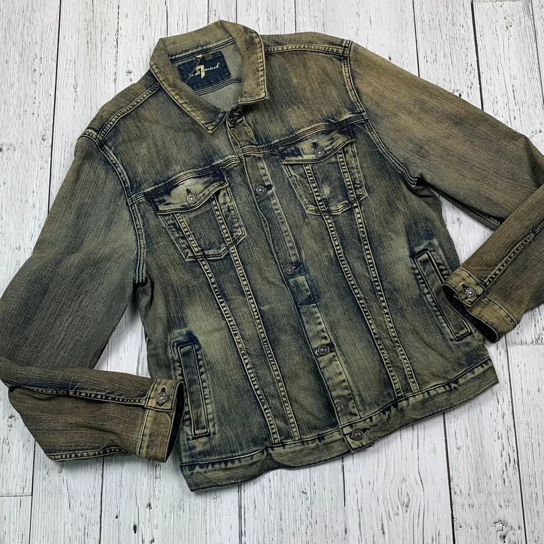 7 For All Mankind denim jacket - His XL