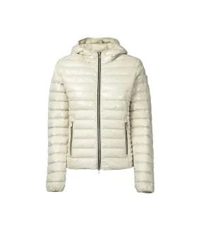 Aghata 800Fp Light Down Hoody Jacket - White