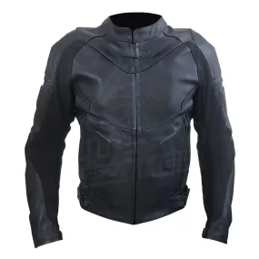 Airflow 2.0 Black Premium Leather Armored Motorcycle Jacket