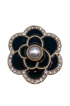 Allison Brooch - Black