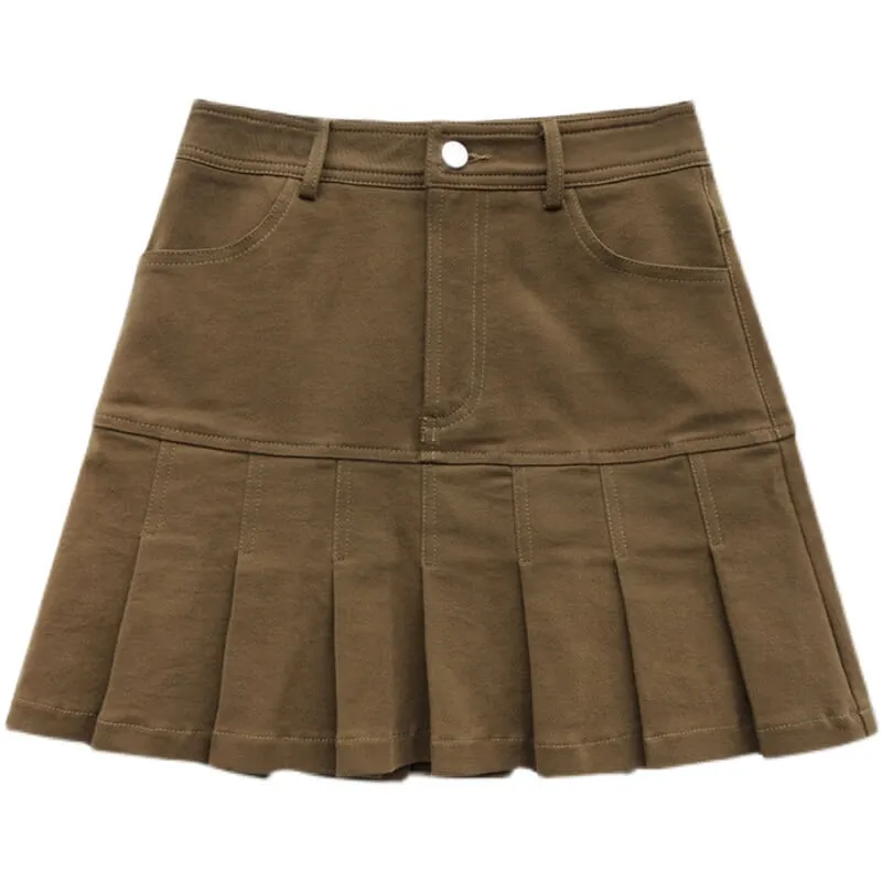 American Spice Girl pleated skirt BY7002