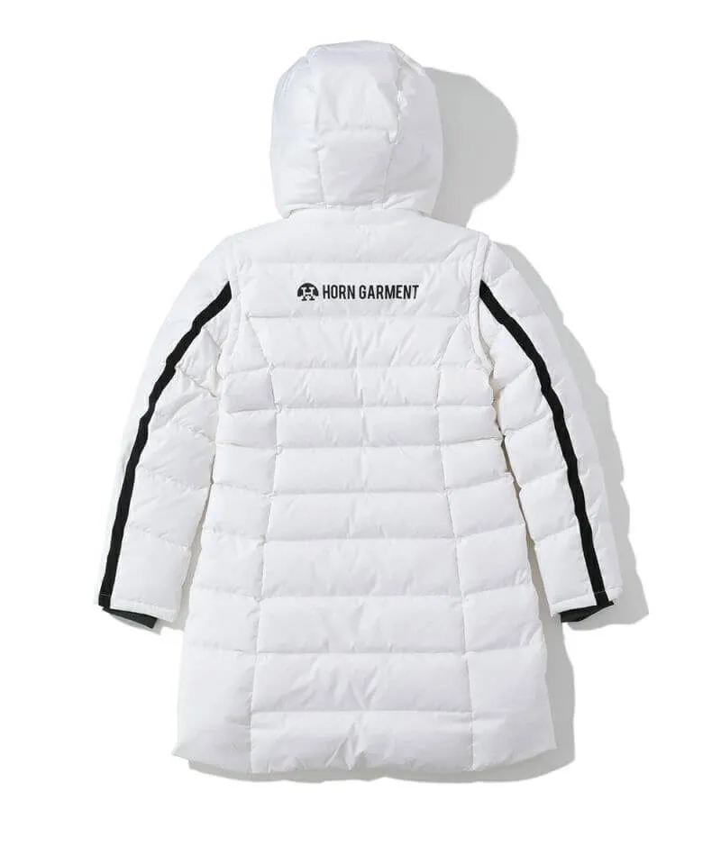 Analogy Detachable Long Down Jacket | WOMEN