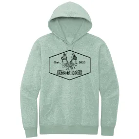 Antler Roots - Diamond Rectangle Est. 2023 - Heathered Dusty Sage (Tee/Hoodie)