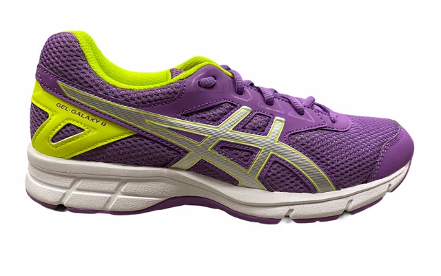 Asics Gel Galaxy 9 GS C626N girls' running shoe 3693 orchid-silver-yellow