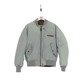 Avirex Sage Green Reversible Bomber Jacket