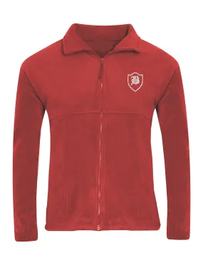 Barnes Infant Academy Red Fleece Jacket