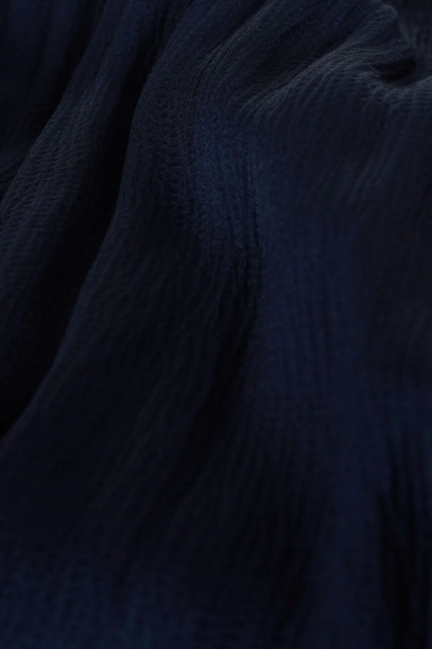 Optimized Title: Navy Parisian Karol A-line Skirt