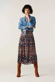 Bash Paris Niels Skirt in blue