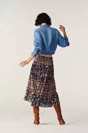 Bash Paris Niels Skirt in blue