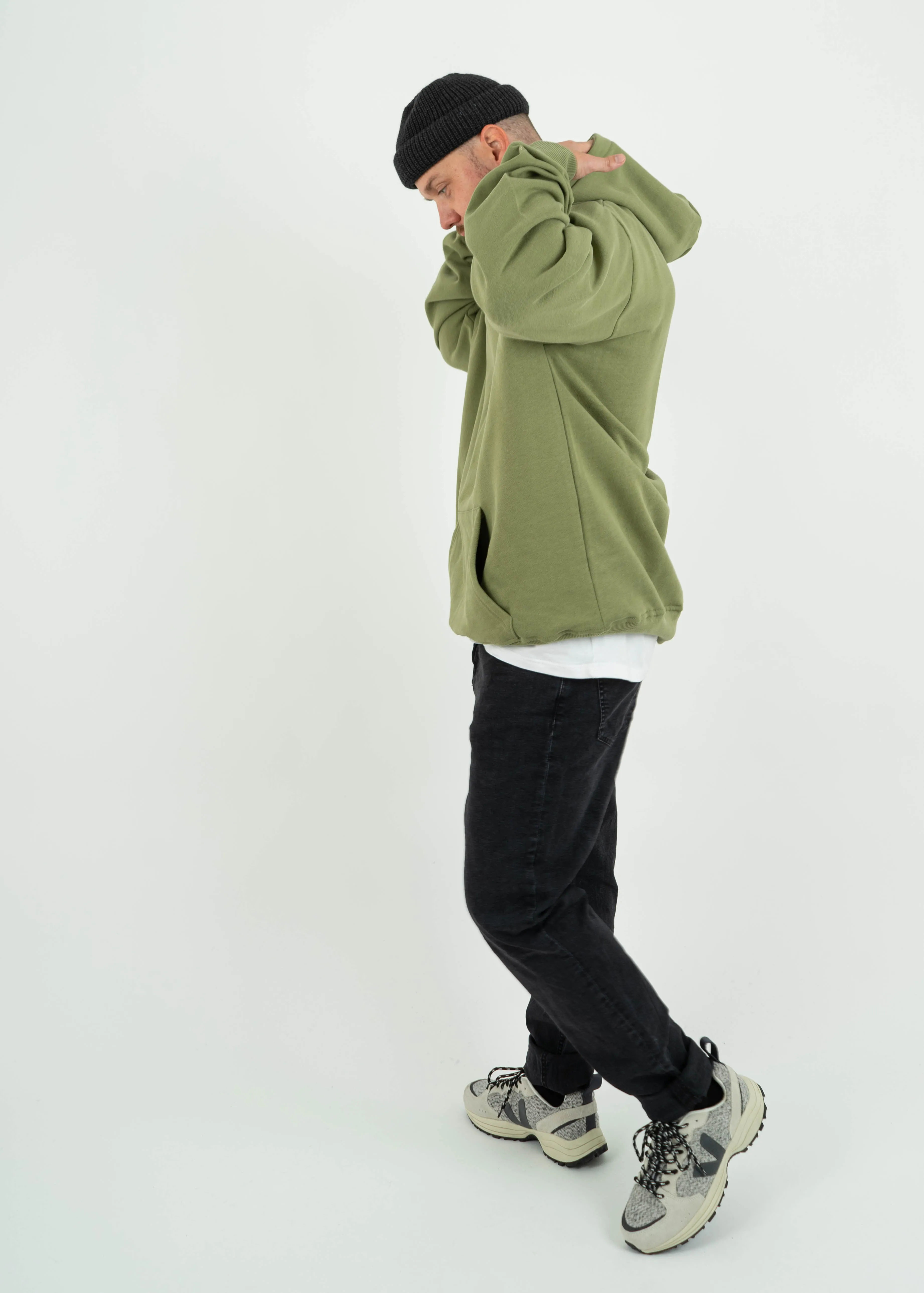 Basic-Hoodie MIKA LodenGreen