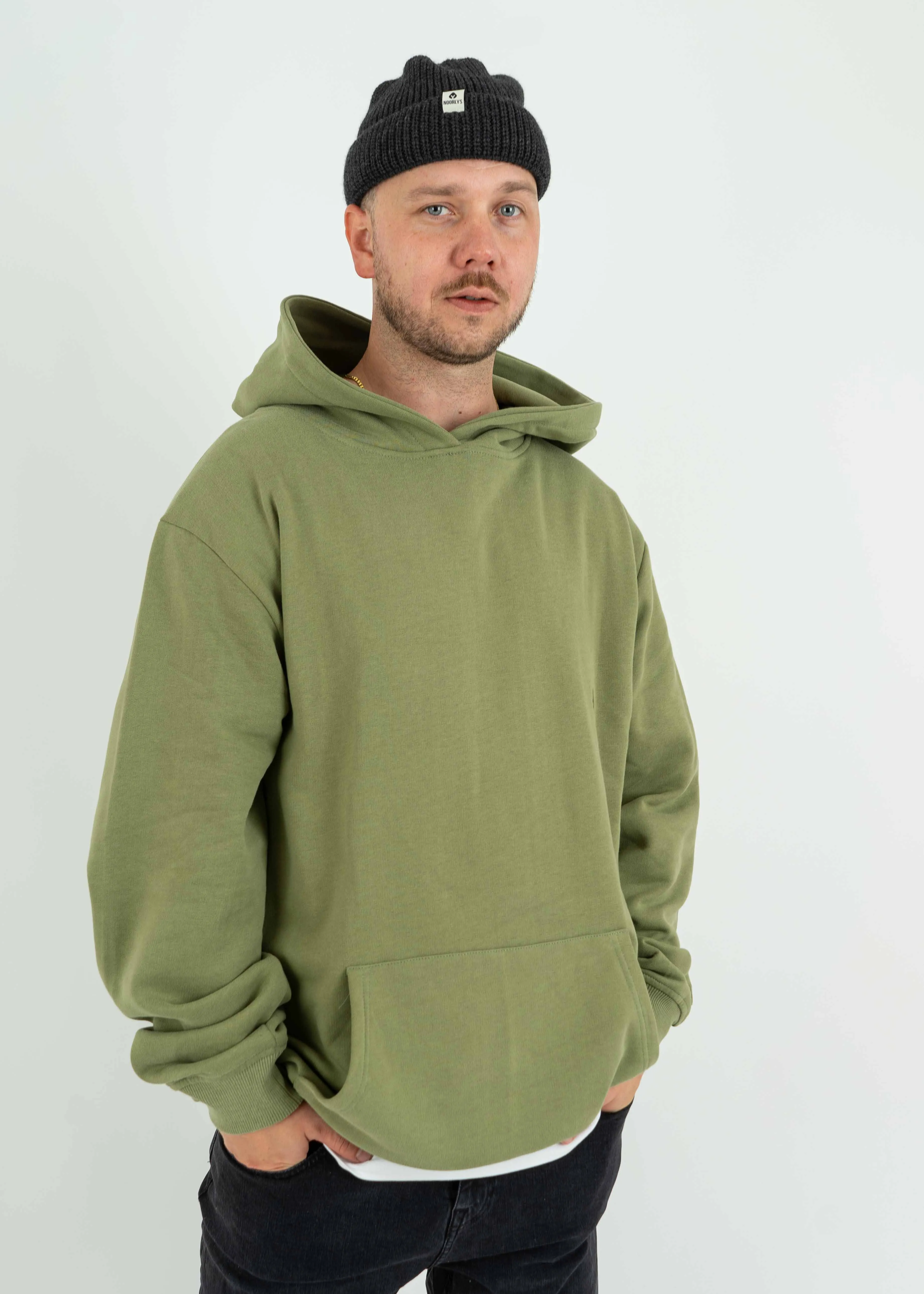 Basic-Hoodie MIKA LodenGreen