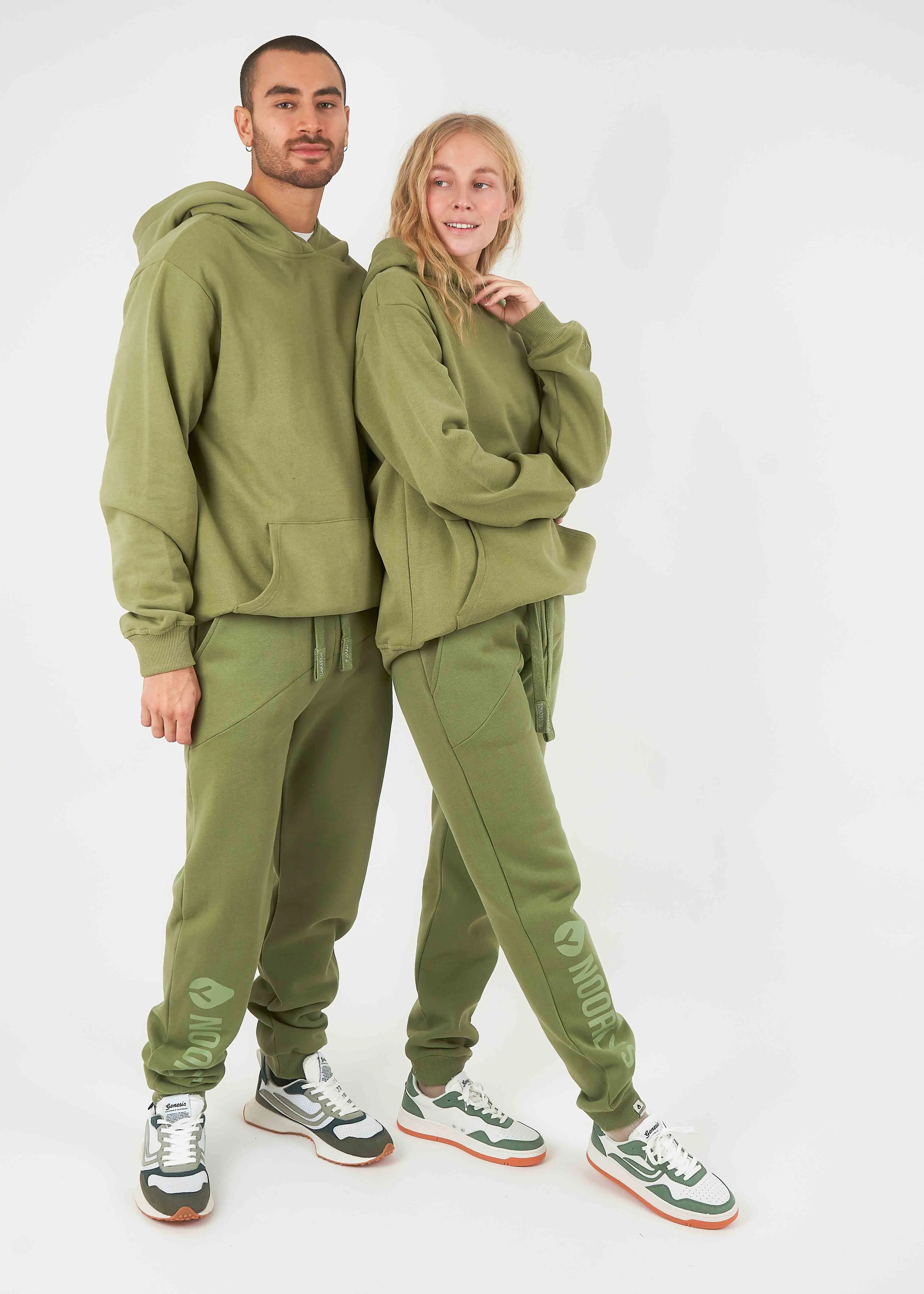 Basic-Hoodie MIKA LodenGreen