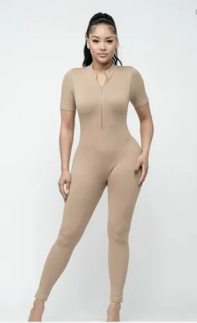 Beige Bodysuit