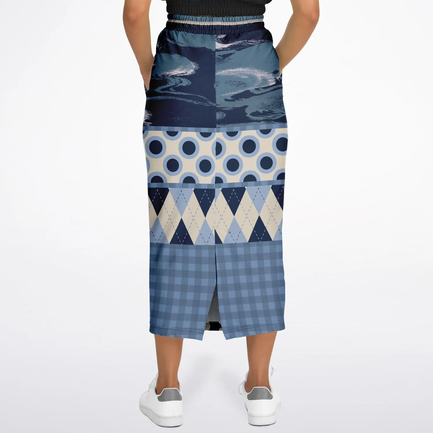 Blueberry Hill Eco-Poly Long Pocket Skirt