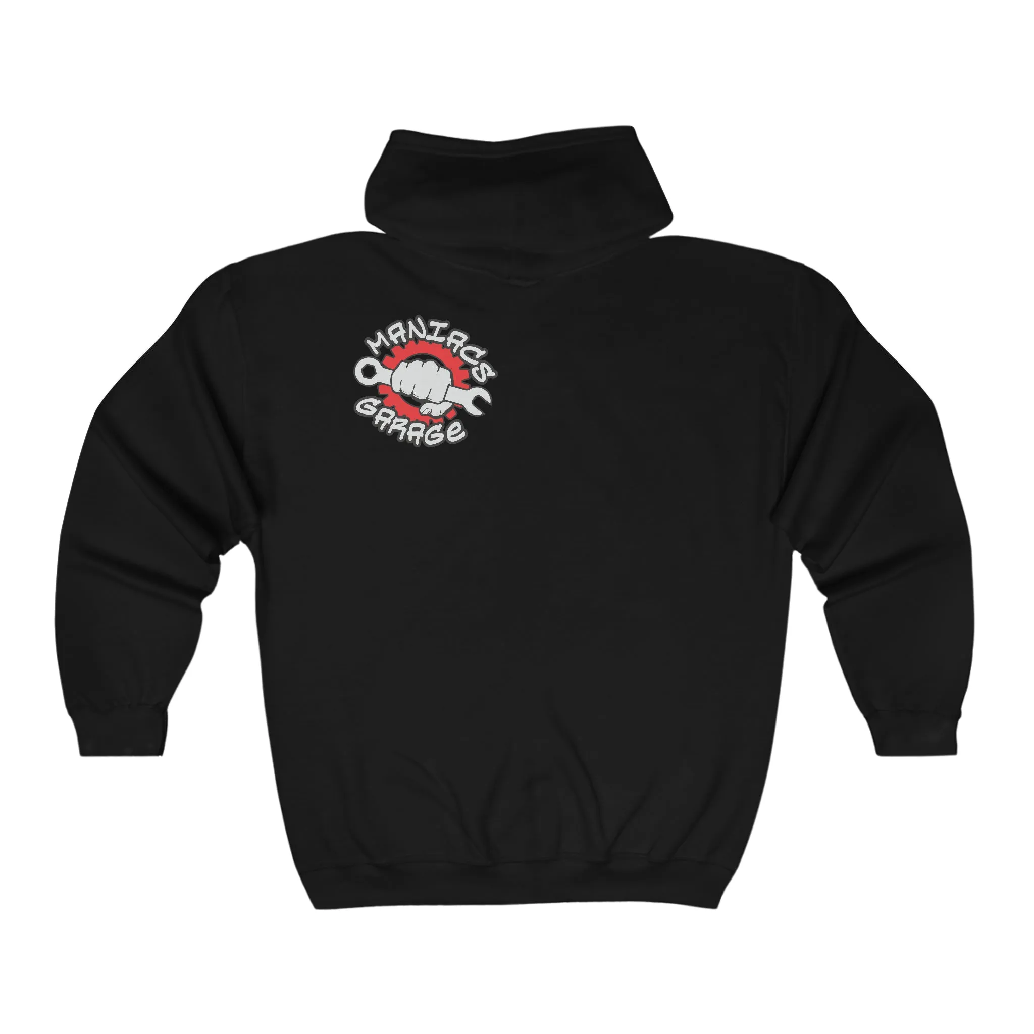 Born Again by Maniacs - Full Zip Hoodie