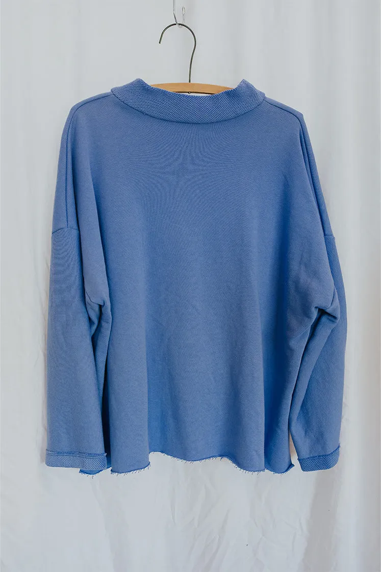 Boxy Long Sleeve - Periwinkle