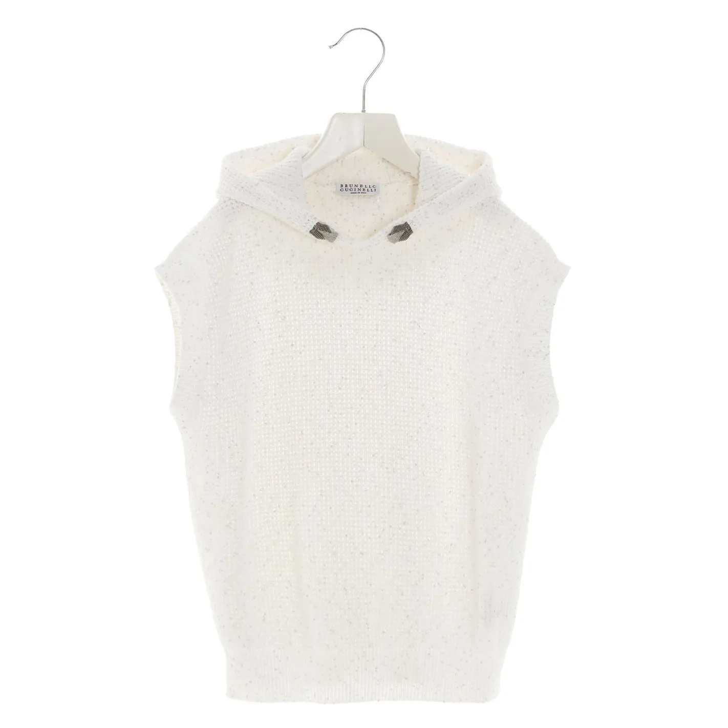 BRUNELLO CUCINELLI Knit Hooded Vest