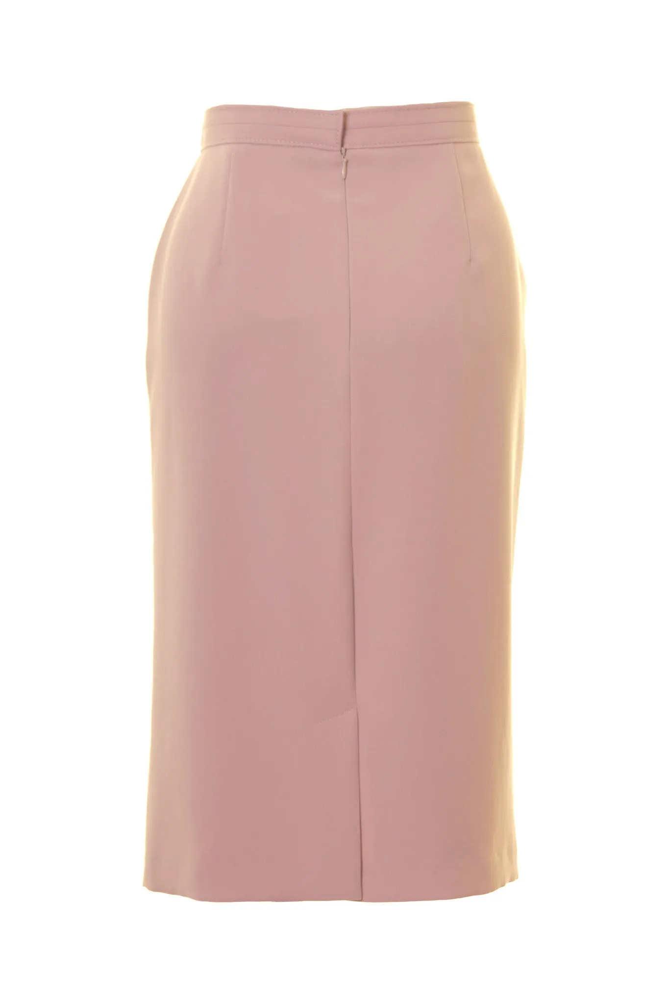 Busy Clothing Womens Dusty Pink Pencil Skirt