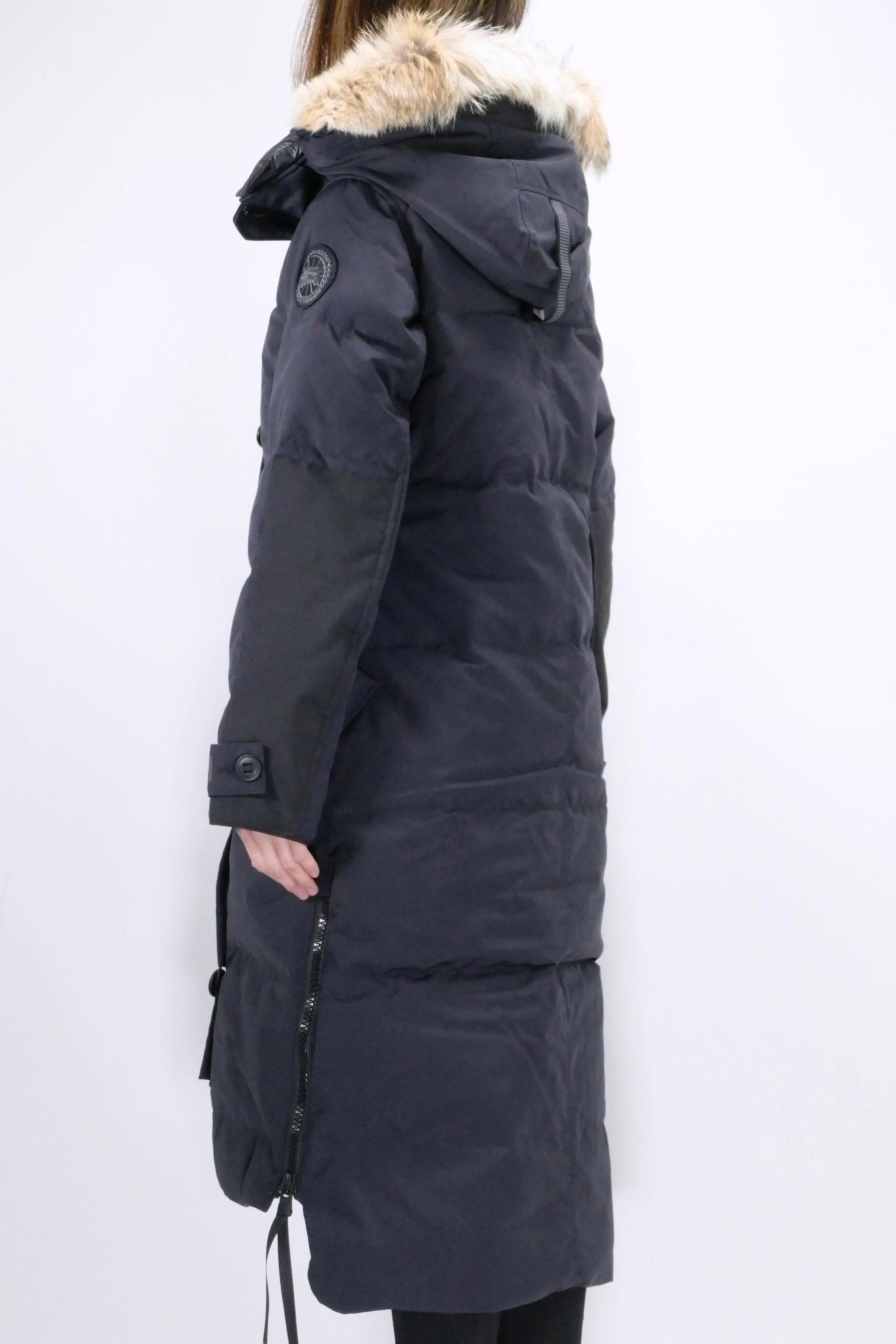 Canada Goose Womens *Parka Aldridge Black Label - Navy