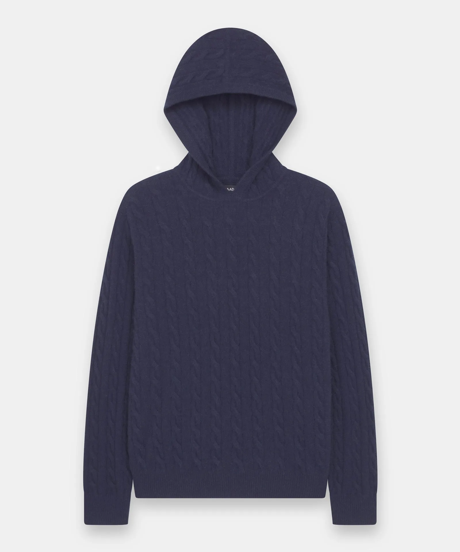 Cashmere Cable Knit Hoodie