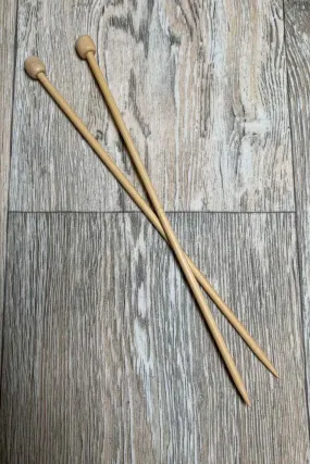 Chinese Bamboo Straight Needles