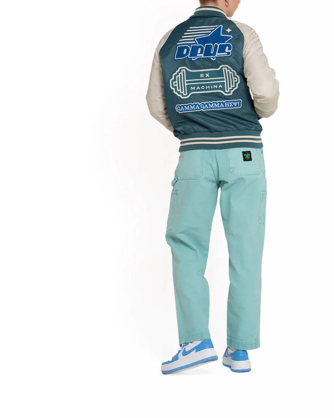 Chromatic Varsity Jacket - Mallard