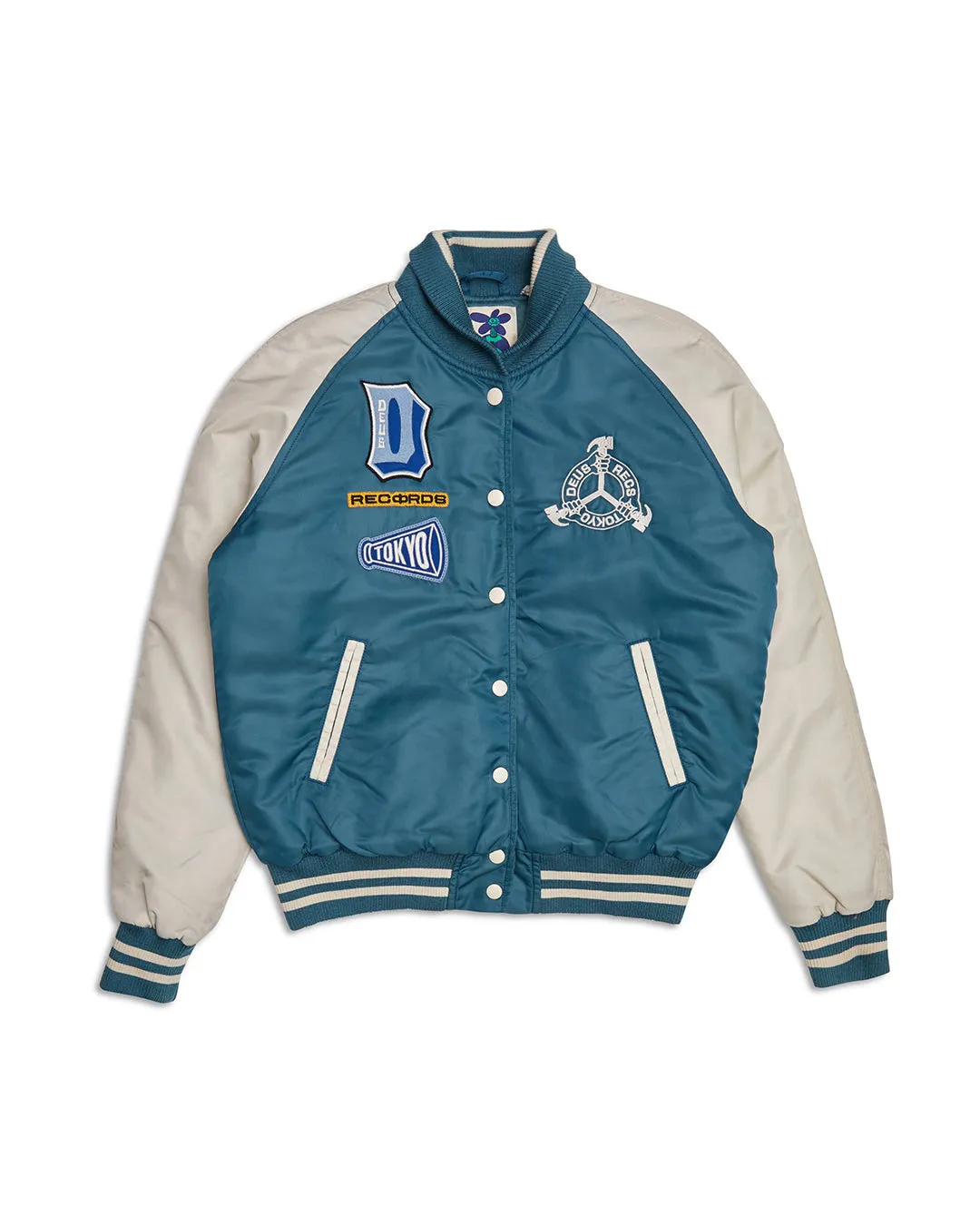 Chromatic Varsity Jacket - Mallard