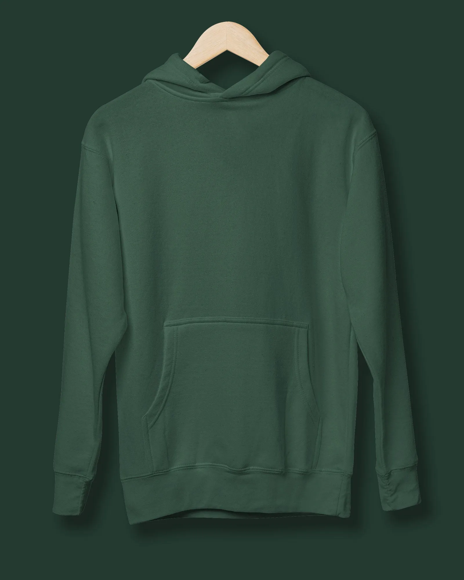 Classic Hoodie: Emerald Green