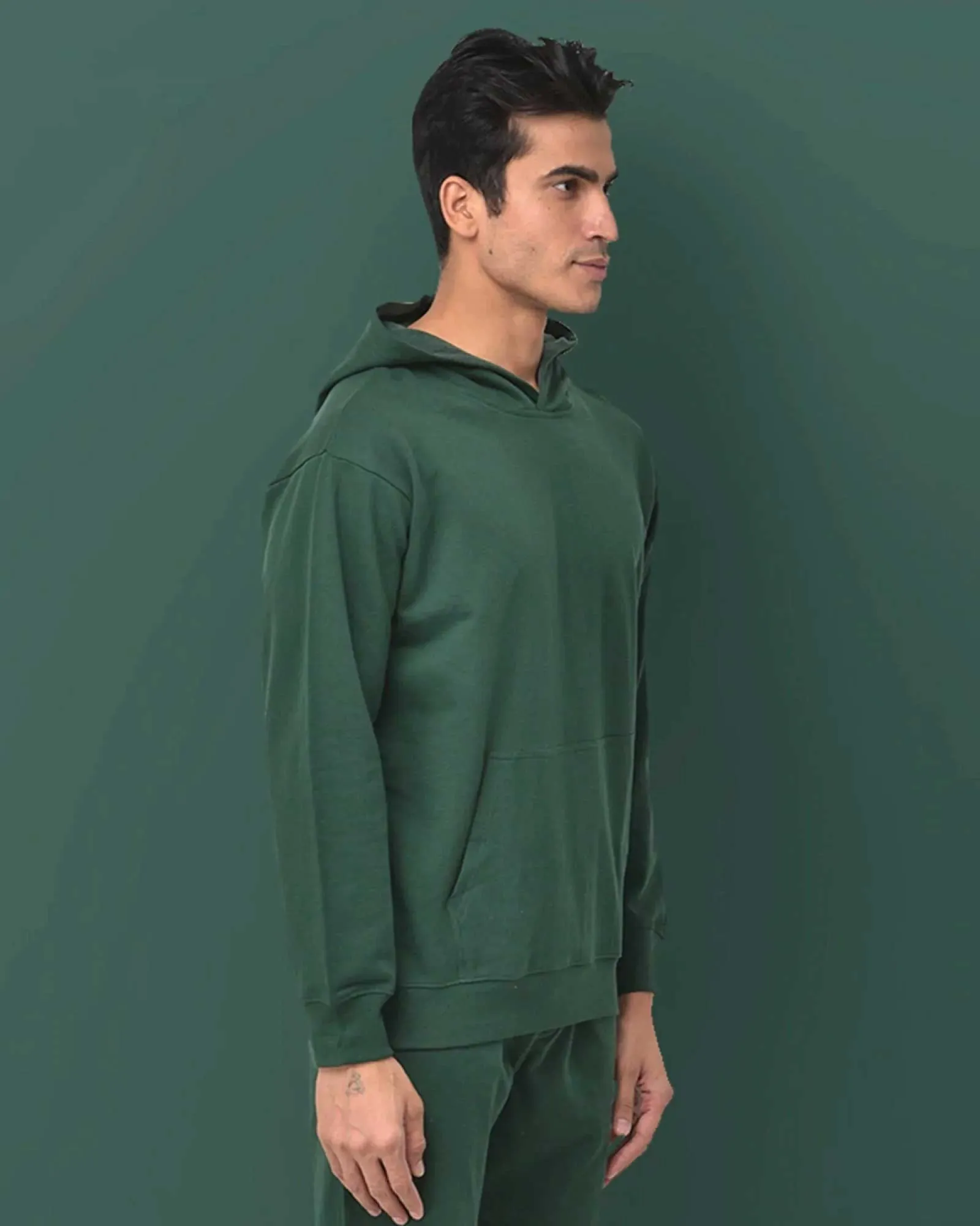 Classic Hoodie: Emerald Green