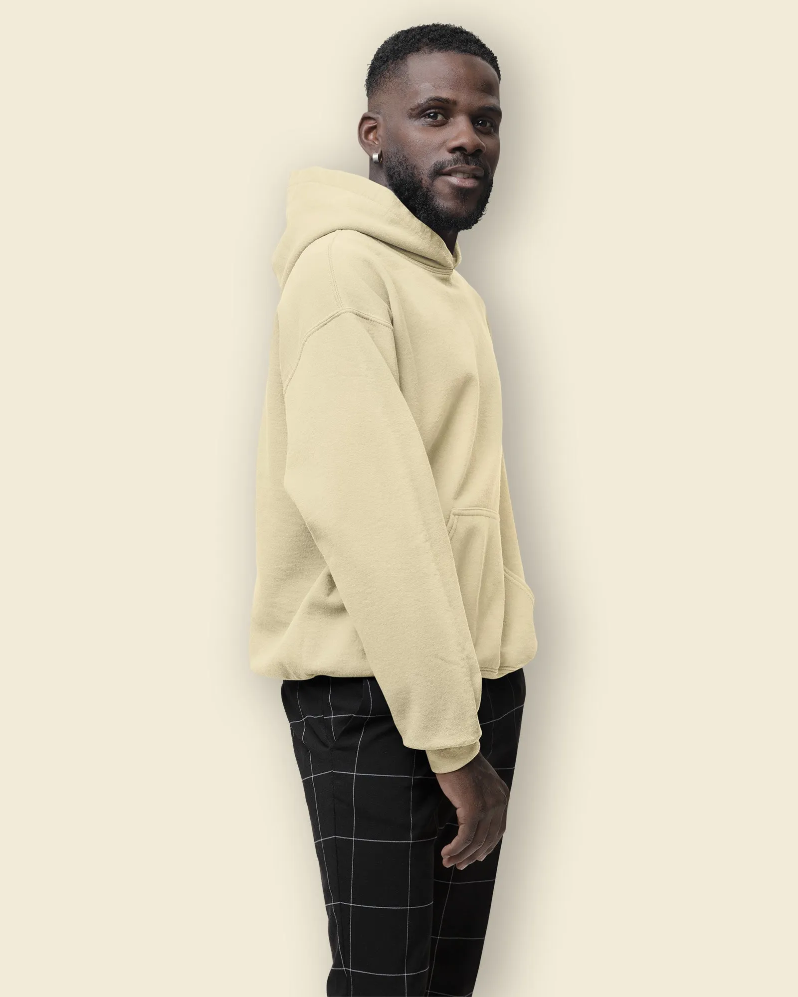 Classic Hoodie: Ivory Cream