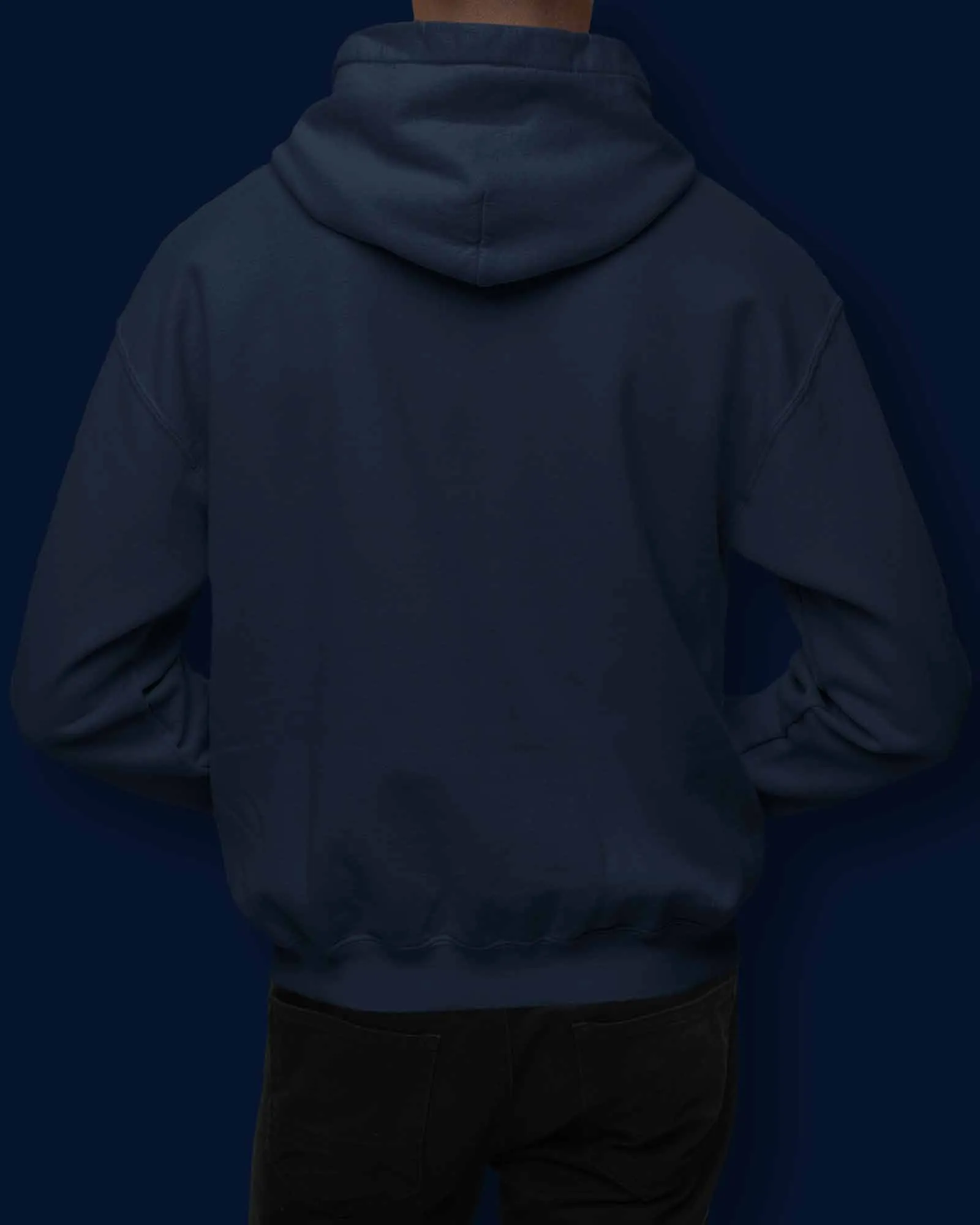 Classic Hoodie: Midnight Navy Blue