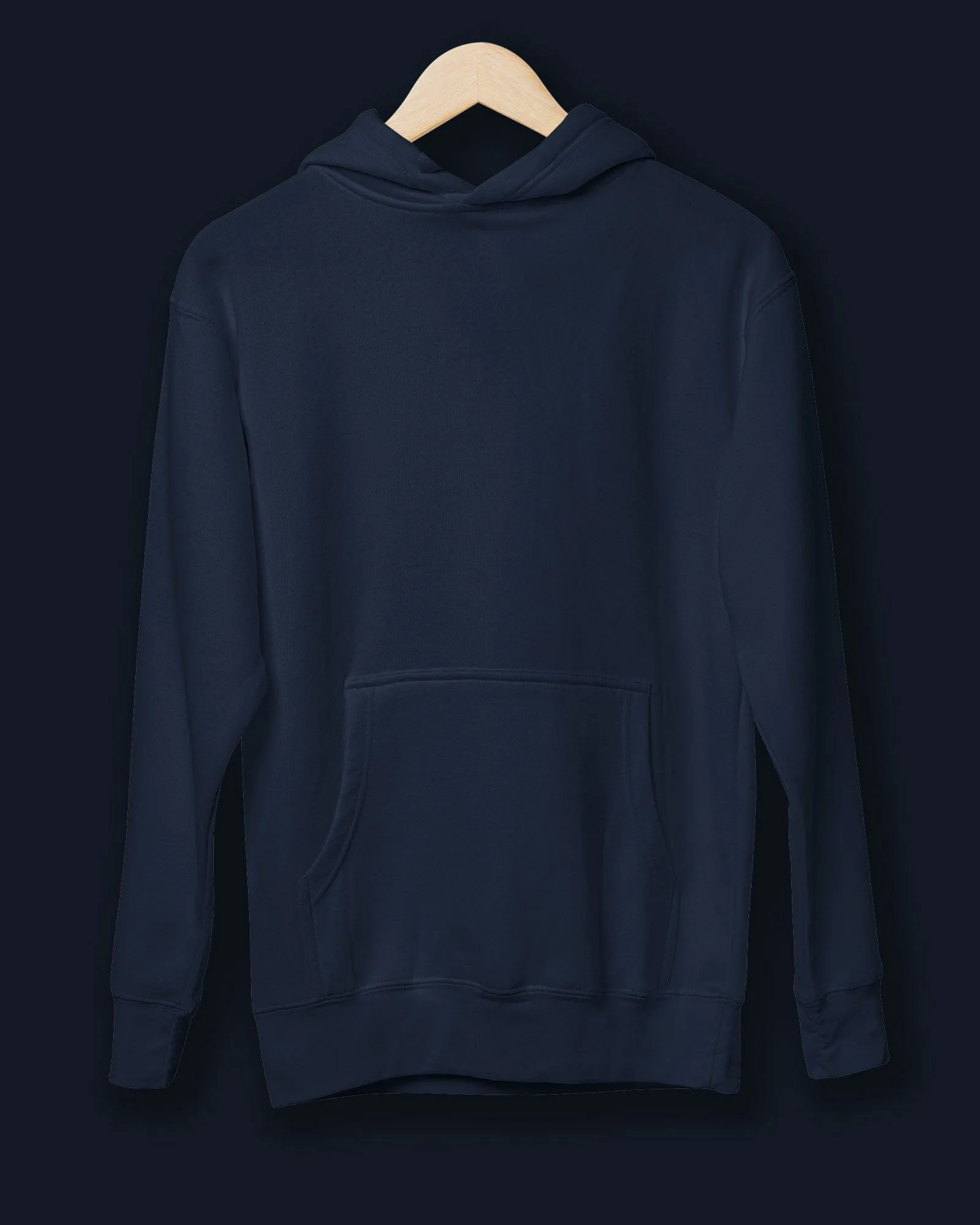 Classic Hoodie: Midnight Navy Blue