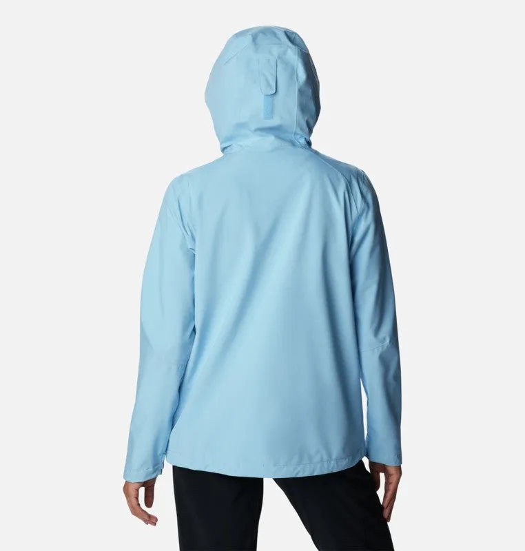 Columbia Earth Explorer Waterproof Shell Jacket-BLUE