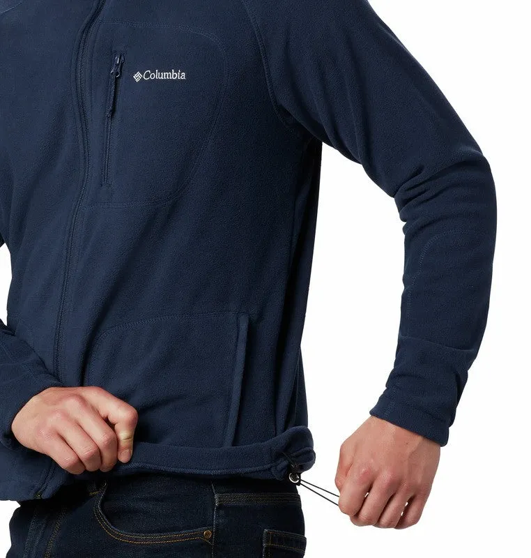 Columbia Mens Fast Trek II Full Zip Fleece Regular Fit-NAVY