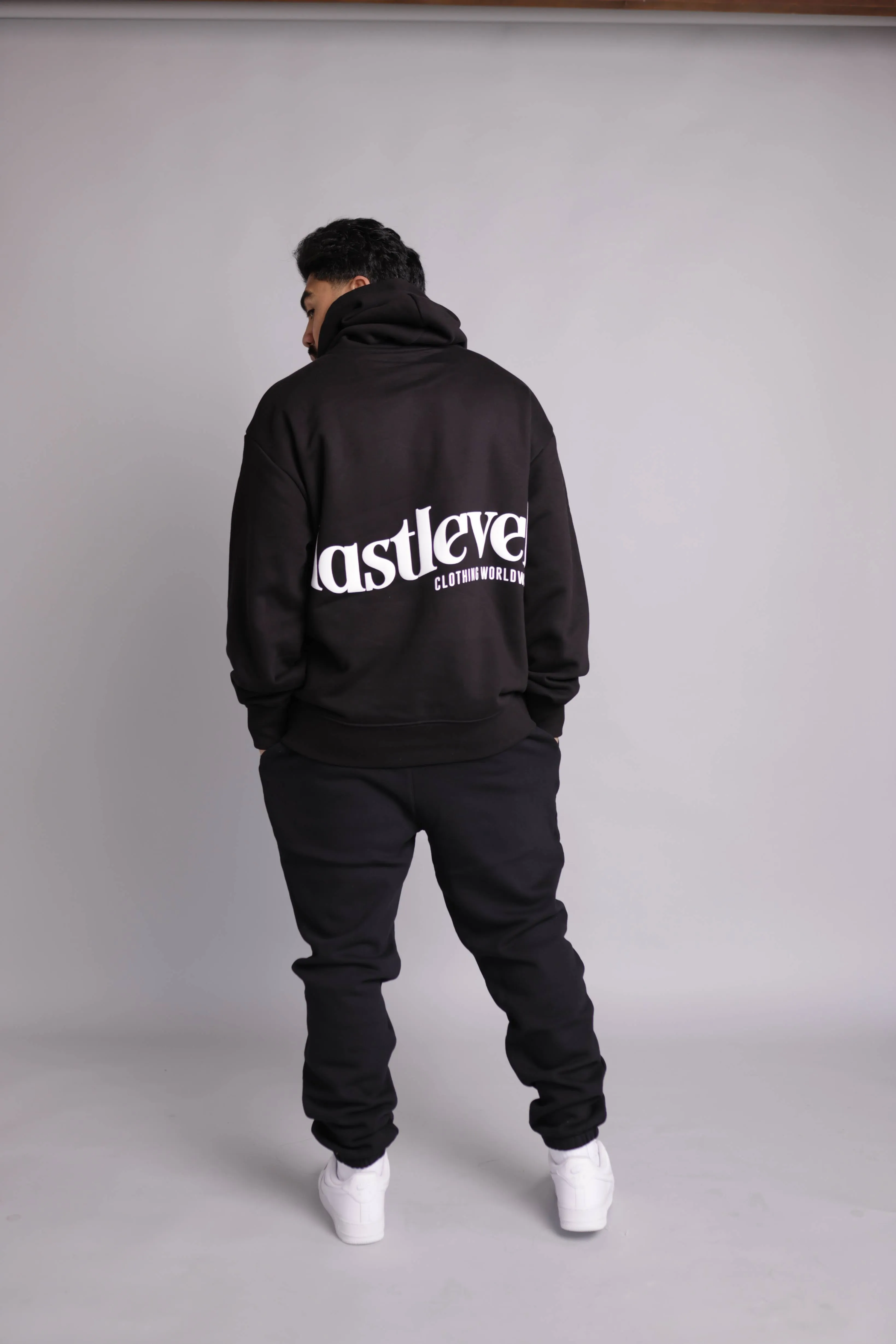 COMFY Fleece Track Pants - Black