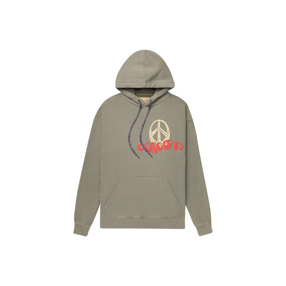 Concepts Warped Peace Hoodie (Moss Green)