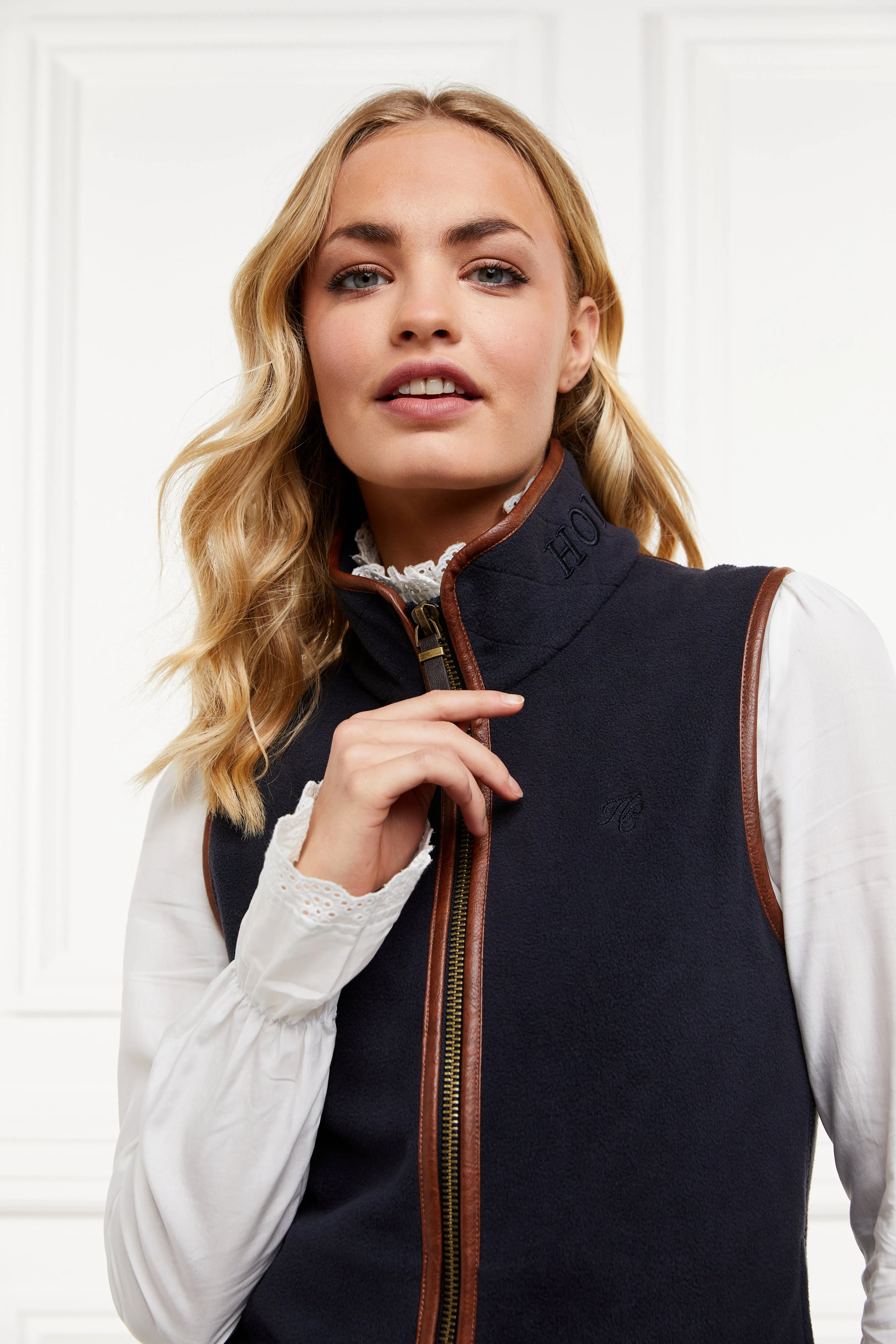 Country Fleece Gilet (Ink Navy)