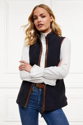 Country Fleece Gilet (Ink Navy)