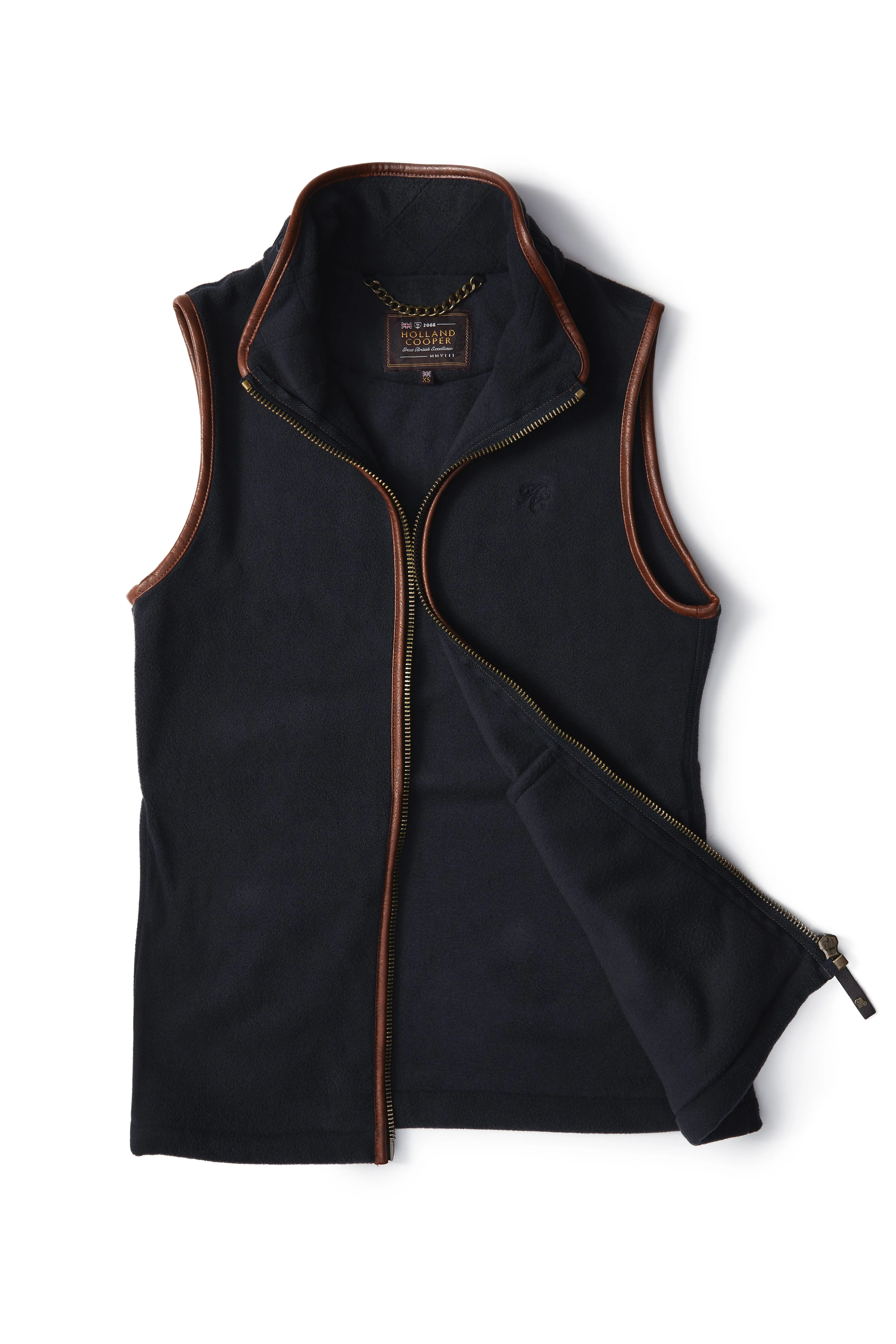 Country Fleece Gilet (Ink Navy)