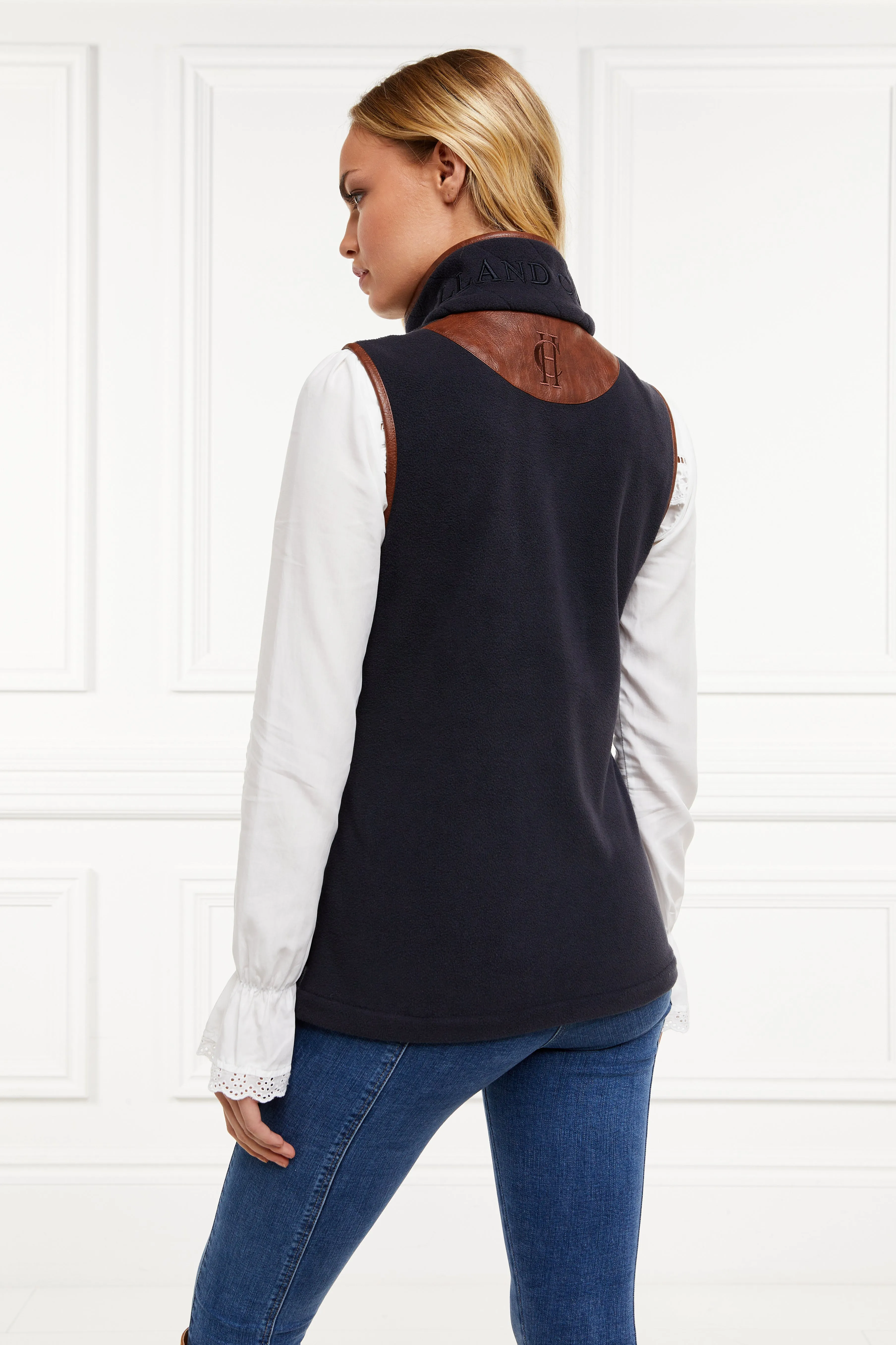 Country Fleece Gilet (Ink Navy)