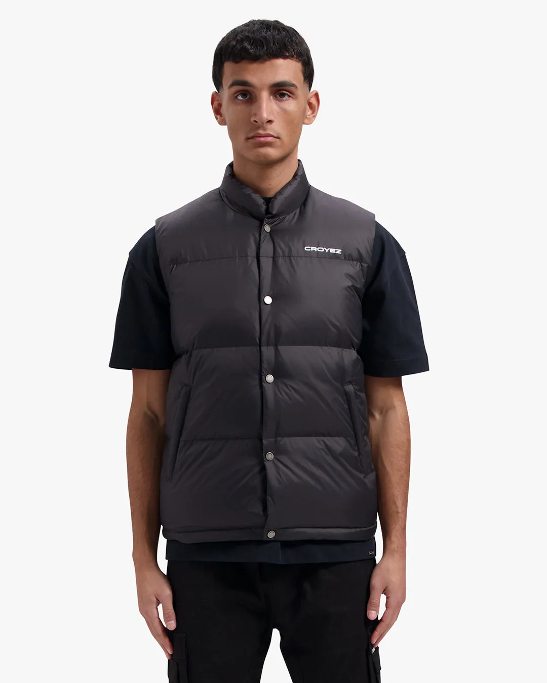 Croyez Organetto Puffer Vest | Black