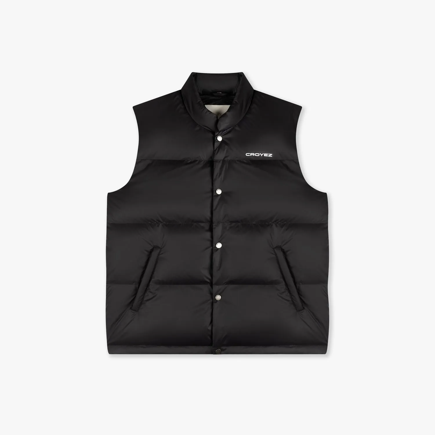 Croyez Organetto Puffer Vest | Black