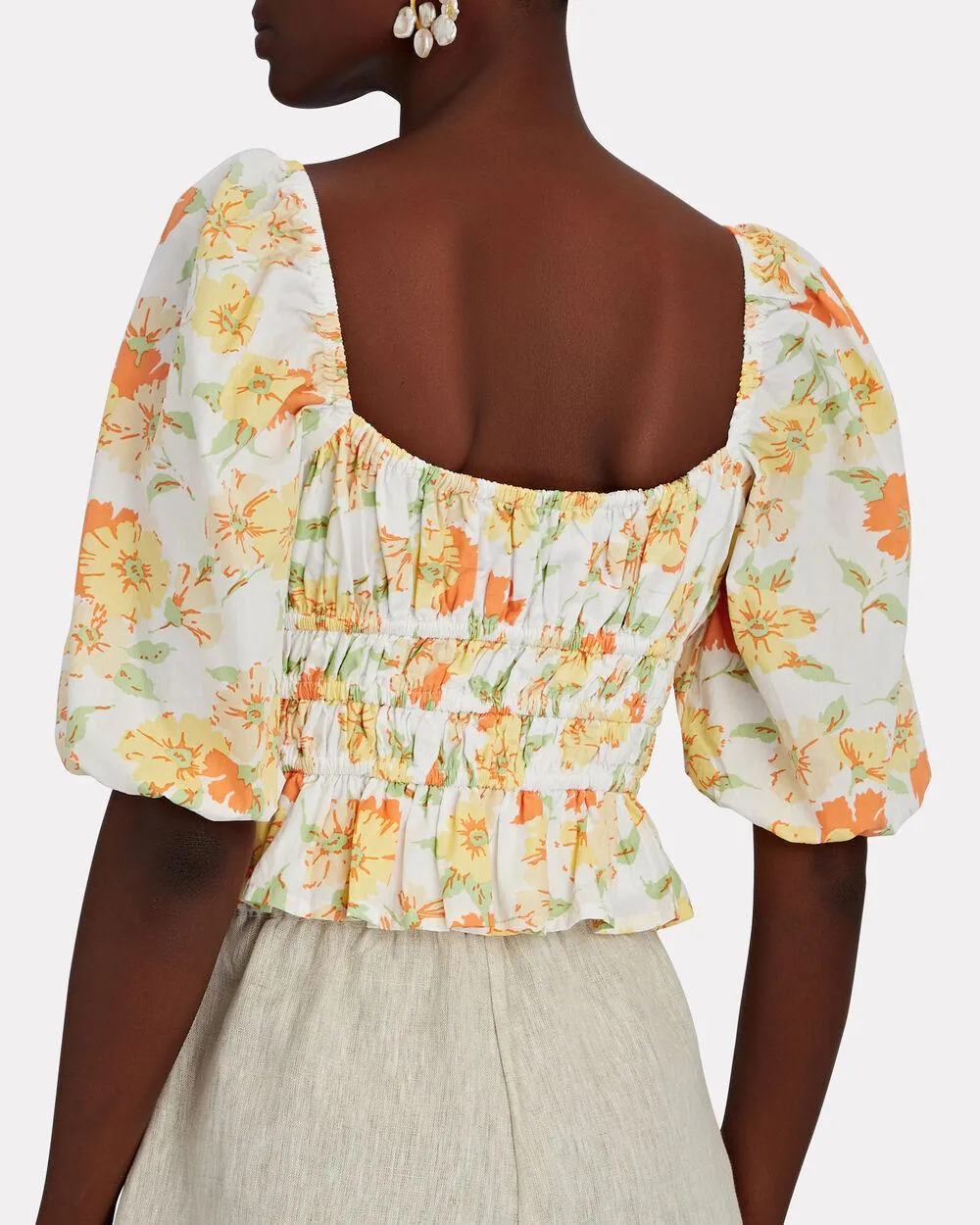 Enrica Top Palermo Floral Print