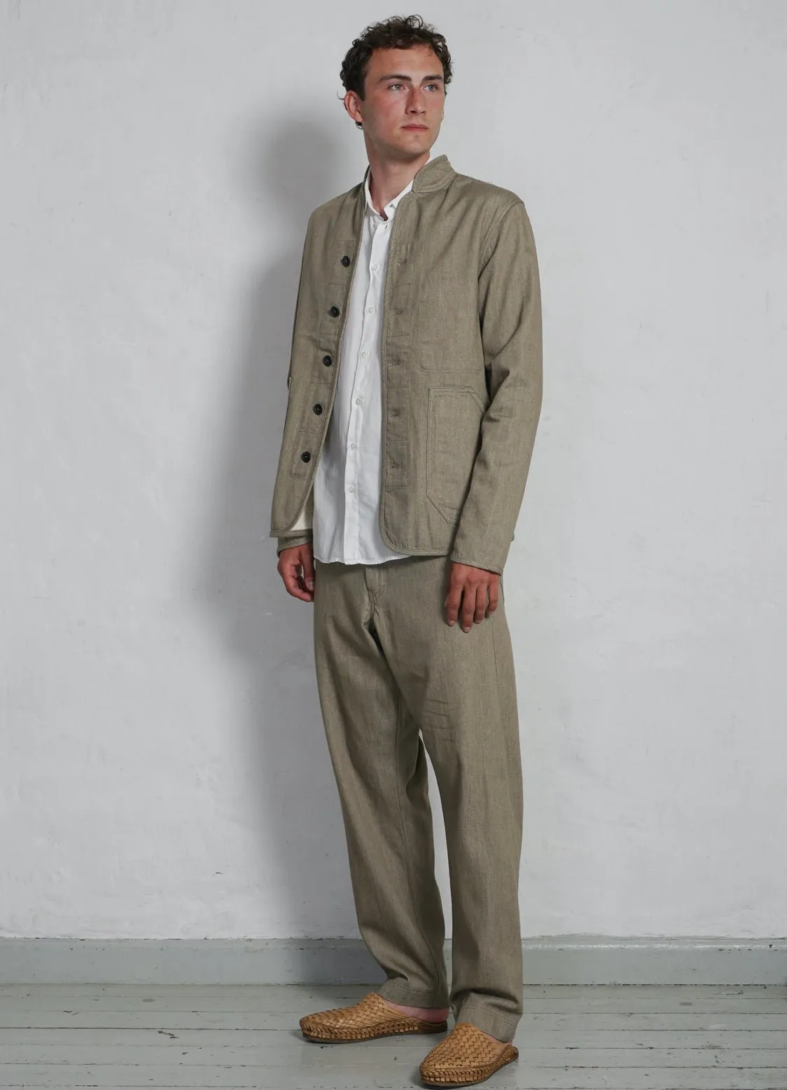 ERLING | Quilted Work Jacket | Safari