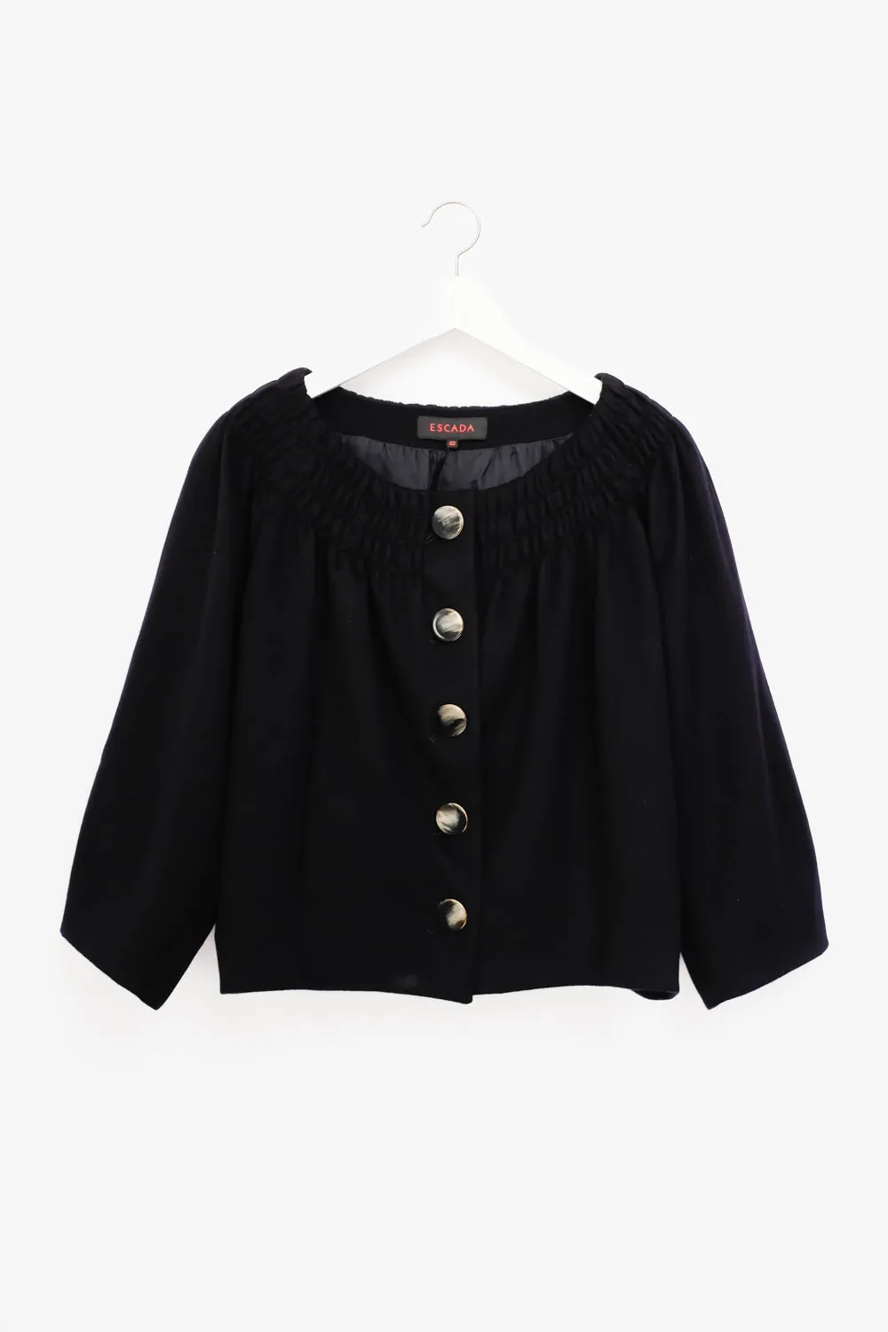 ESCADA VINTAGE PURE CASHMERE CROP JACKET