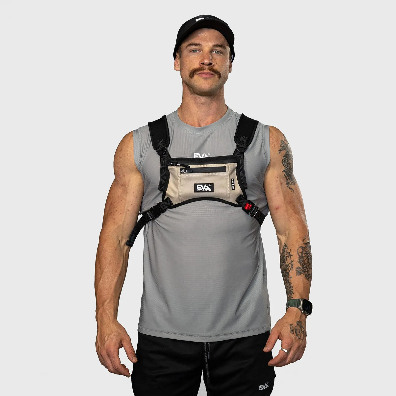 EVA Athletic - EVA8393 Running Tech Vest - Bone